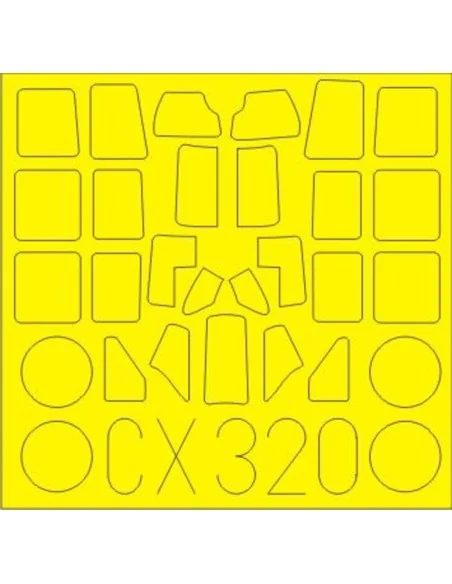 A6M5 1/72 for Tamiya, 1/72 - Eduard Accessories CX320