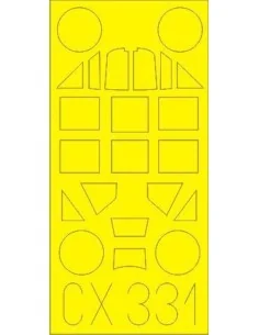 Bf 109E for Airfix, 1/72 - Eduard Accessories CX331