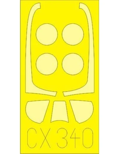 P-51D/F-51D for Airfix, 1/72 - Eduard Accessories CX340