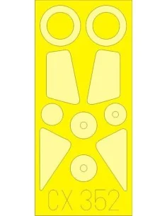 [NO_DESC] F-102 for Meng, 1/72 - Eduard Accessories CX352