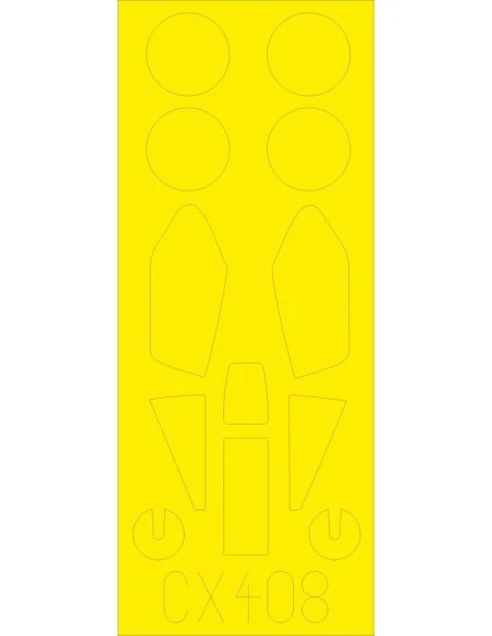 Lightning F.6 for Airfix, 1/72 - Eduard Accessories CX408