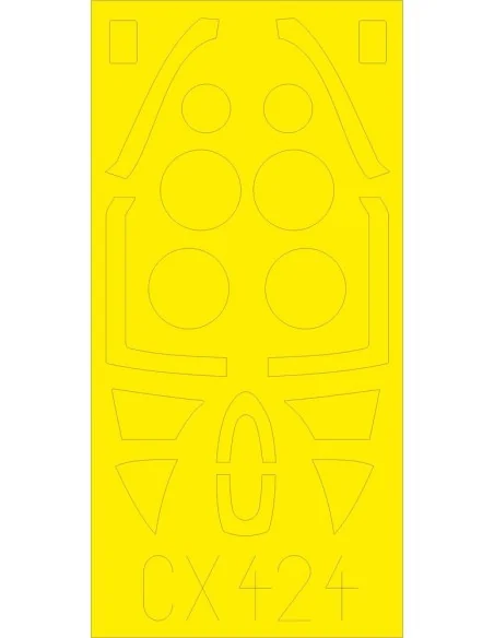 Swift FR.5 for Airfix, 1/72 - Eduard Accessories CX424