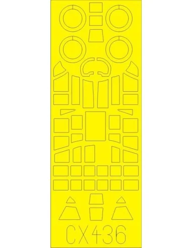 [NO_DESC] Ju87B-1 for Airfix, 1/72 - Eduard Accessories CX436