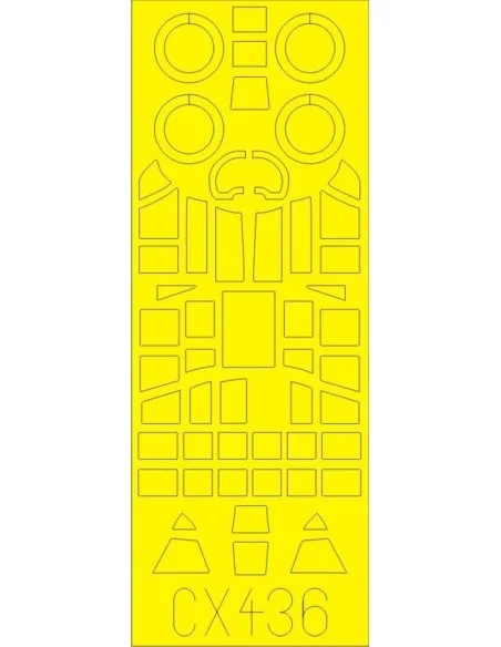 Ju87B-1 for Airfix, 1/72 - Eduard Accessories CX436