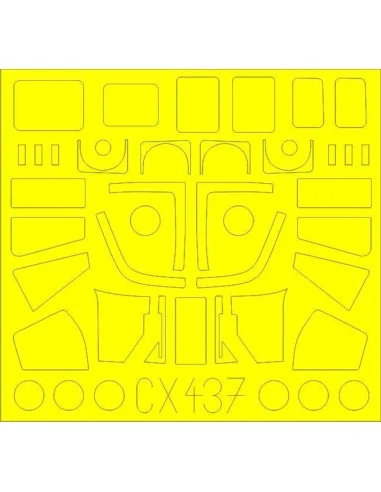 Sea King HC.4 for Airfix, 1/72 - Eduard Accessories CX437