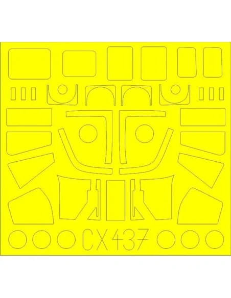 [NO_DESC] Sea King HC.4 for Airfix, 1/72 - Eduard Accessories CX437