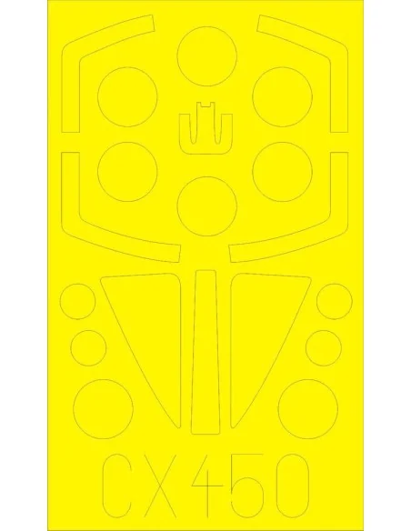 Mirage F.1 for Special Hobby, 1/72 - Eduard Accessories CX450