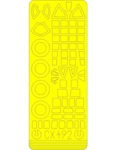 P1Y Frances/Ginga for Hasegawa, 1/72 - Eduard Accessories CX492