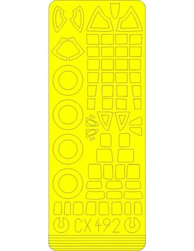 P1Y Frances/Ginga for Hasegawa, 1/72 - Eduard Accessories CX492