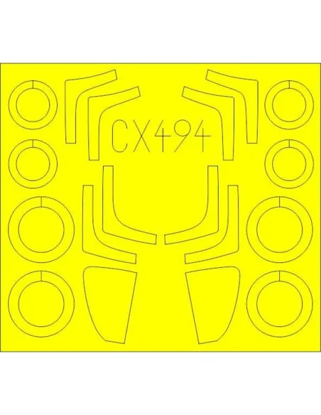 [NO_DESC] MiG-29SMT for Zvezda, 1/72 - Eduard Accessories CX494