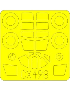 P-40N for Special Hobby, 1/72 - Eduard Accessories CX498