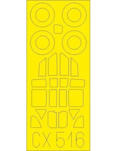 Ki-61-Id for Tamiya, 1/72 - Eduard Accessories CX516