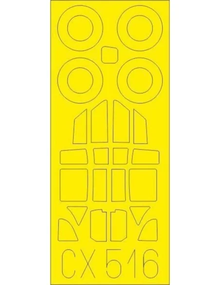 Ki-61-Id for Tamiya, 1/72 - Eduard Accessories CX516