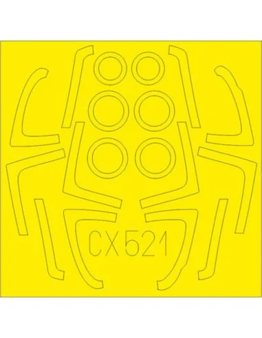 F/A-18E TFace for Academy, 1/72 - Eduard Accessories CX521