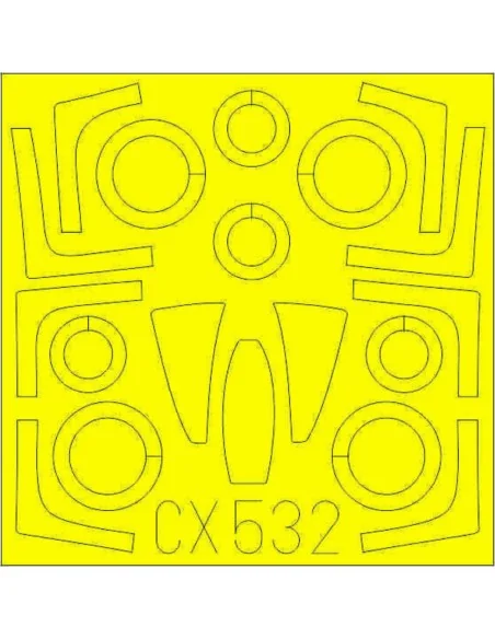 F-14A for Fine Molds, 1/72 - Eduard Accessories CX532
