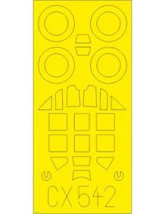 [NO_DESC] Bf 109G-6 for Tamiya, 1/72 - Eduard Accessories CX542