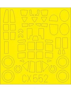 Pe-2 for Zvezda, 1/72 - Eduard Accessories CX552