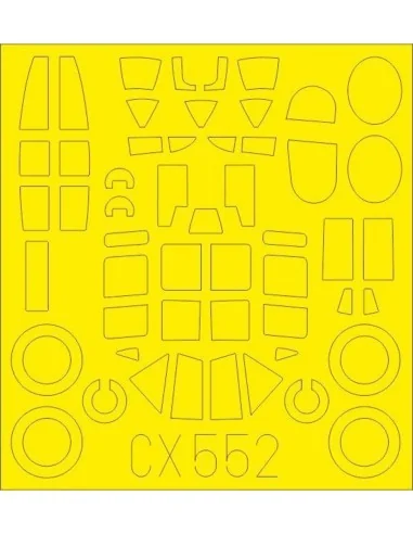 Pe-2 for Zvezda, 1/72 - Eduard Accessories CX552