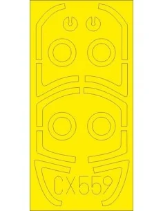 T-4 for Hobby Boss, 1/72 - Eduard Accessories CX559