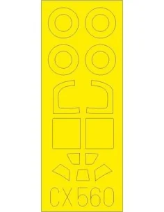 Yak-1b for Arma Hobby, 1/72 - Eduard Accessories CX560