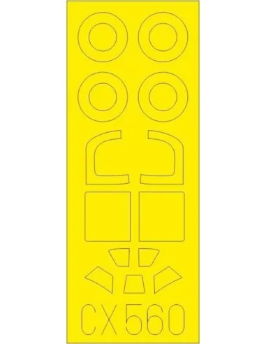 Yak-1b for Arma Hobby, 1/72 - Eduard Accessories CX560