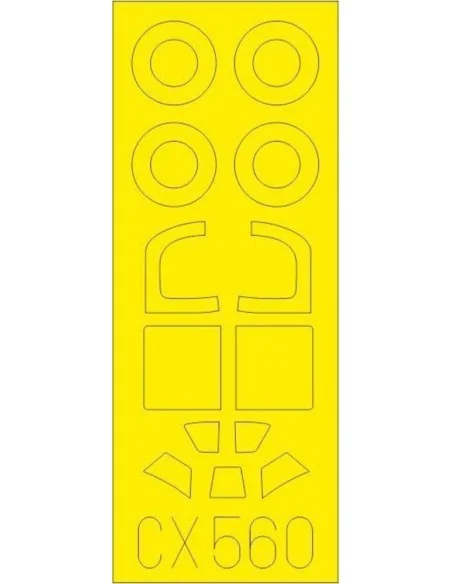 Yak-1b for Arma Hobby, 1/72 - Eduard Accessories CX560
