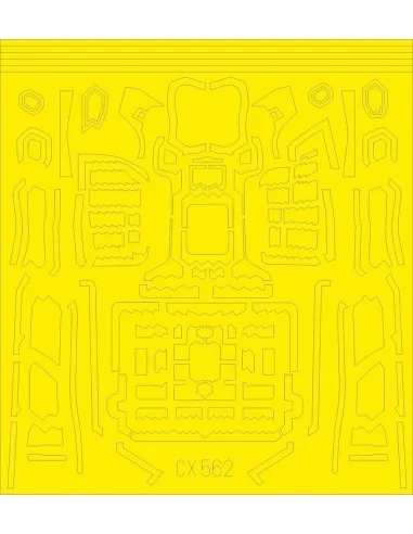 F-35B surface panels for Iteleri, 1/72 - Eduard Accessories CX562