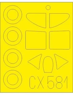 D.520 for Hasegawa, 1/72 - Eduard Accessories CX581