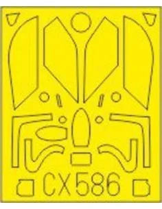 MiG-21PF for Eduard, 1/72 - Eduard Accessories CX586