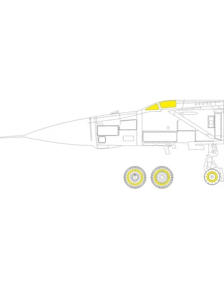 MiG-25PD 1/72 for ICM, 1/72 - Eduard Accessories CX597