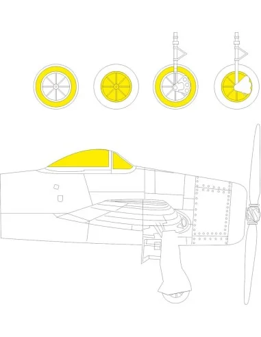 F8F-1 1/72 for HOBBY BOSS, 1/72 - Eduard Accessories CX598