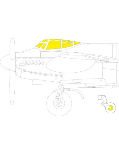 Mosquito B Mk.XVI for AIRFIX, 1/72 - Eduard Accessories CX618