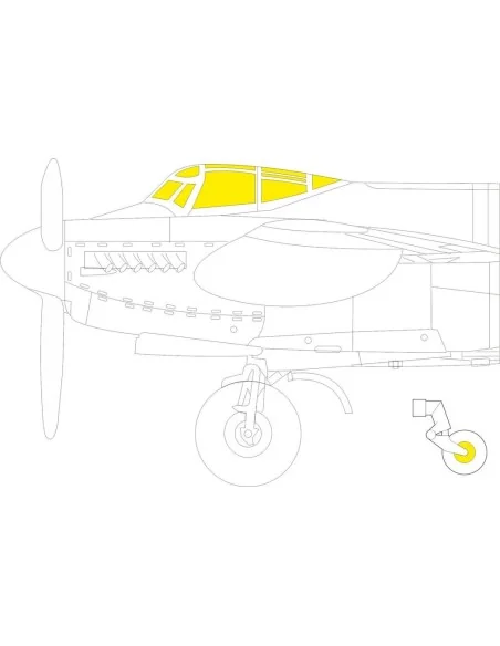 Mosquito B Mk.XVI for AIRFIX, 1/72 - Eduard Accessories CX618