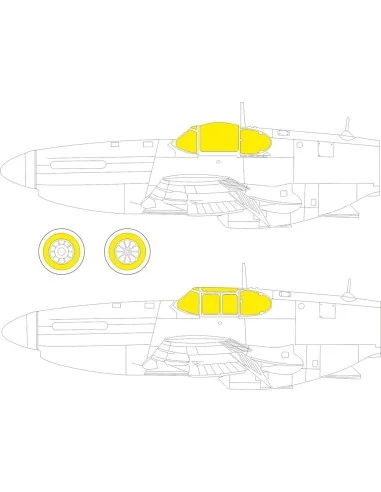 P-51B/C for ARMA HOBBY, 1/72 - Eduard Accessories CX620
