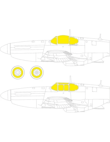 P-51B/C for ARMA HOBBY, 1/72 - Eduard Accessories CX620