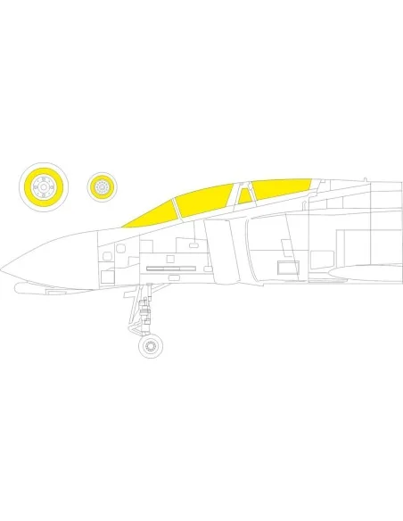 [NO_DESC] F-4D 1 for FINE MOLDS, 1/72 - Eduard Accessories CX621
