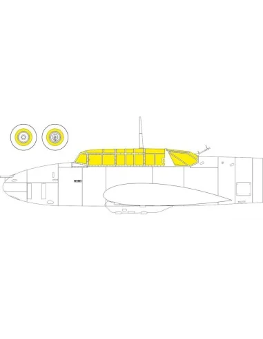Bf 110E for EDUARD, 1/72 - Eduard Accessories CX633