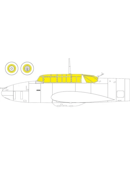 Bf 110E for EDUARD, 1/72 - Eduard Accessories CX633