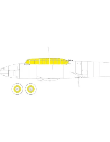 Bf 110G-2 1/72 EDUARD, 1/72 - Eduard Accessories CX644