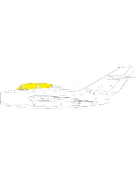 UTI MiG-15 1/72 EDUARD, 1/72 - Eduard Accessories CX645
