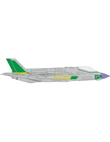 [NO_DESC] F-35A RAM panels early 1/72 TAMIYA, 1/72 - Eduard Accesso...