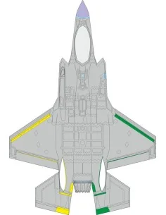F-35A RAM panels late 1/72 TAMIYA, 1/72 - Eduard Accessories CX655 2