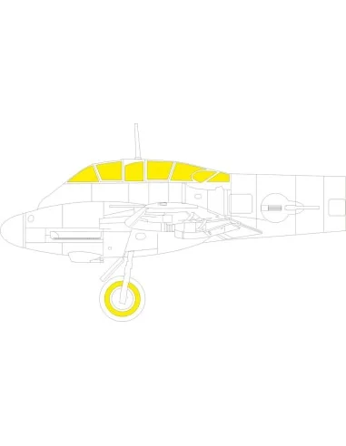 [NO_DESC] Me 410A-1 1/72 AIRFIX, 1/72 - Eduard Accessories CX658