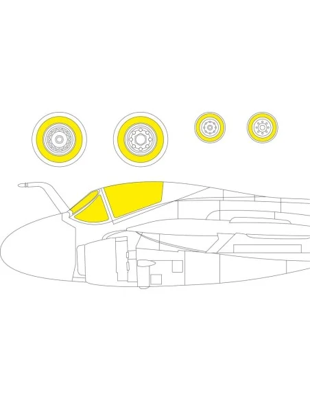 A-6A 1/72 TRUMPETER, 1/72 - Eduard Accessories CX659