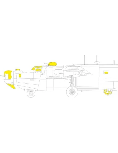 B-24H, 1/72 - Eduard Accessories CX667