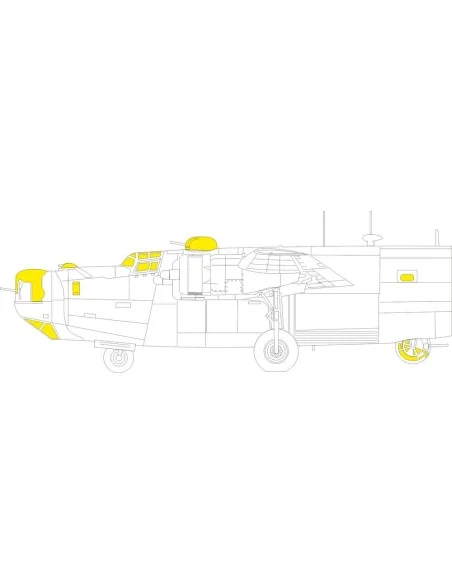 B-24H, 1/72 - Eduard Accessories CX667