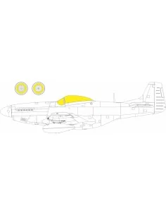 P-51D EDUARD, 1/72 - Eduard Accessories CX673