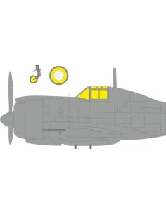 Re.2002 Ariete ITALERI, 1/72 - Eduard Accessories CX680
