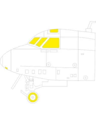 E-2C HELLER, 1/72 - Eduard Accessories CX688