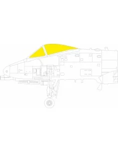 A-10C GREAT WALL HOBBY, 1/72 - Eduard Accessories CX695
